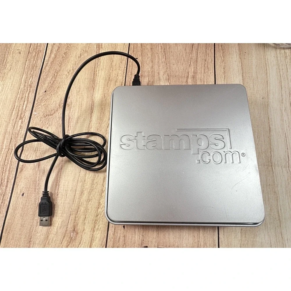 Stamps.com Model 510 5lb Postal Scale Silver w/ USB Cable